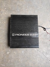 AMPLIFICATORE D'EPOCA PER AUTO PIONEER GM-2000A - AMPLIFIER CAR STEREO VINTAGE 