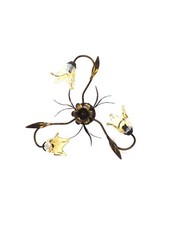 PLAFONIERA A 3 LUCI FERRO