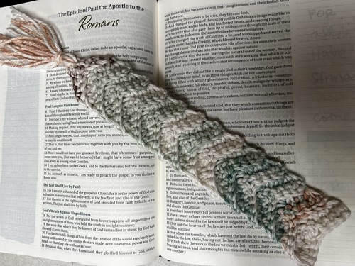 Crochet bible marker - crochet,