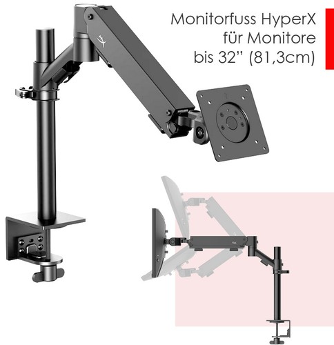 Supporto monitor gaming - monitor, hyperx