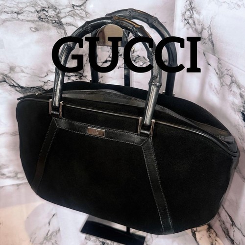 Gucci borsa mano bambù - gucci, a