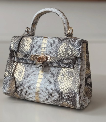 Borsa vera pelle pitone - vera,