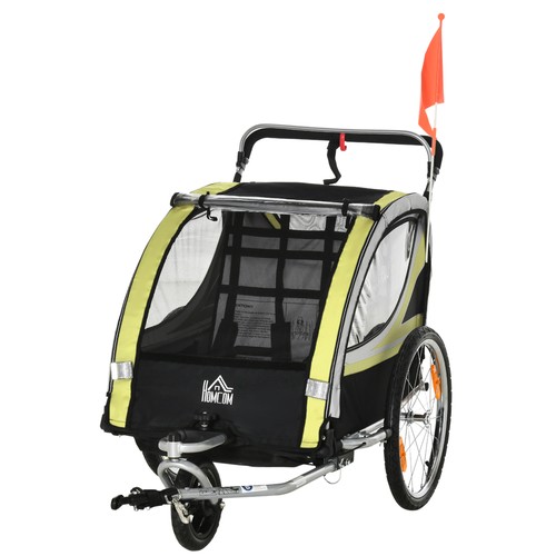 Homcom rimorchio bici - rimorchio,