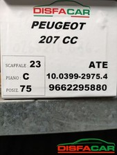 Centralina abs peugeot 207 - abs, cc