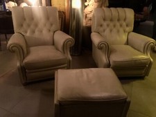  poltrone Frau in pelle