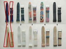 SWATCH CINTURINO ORIGINALE NUOVO, GENT 17mm.  + 2 ASTE MONTAGGIO