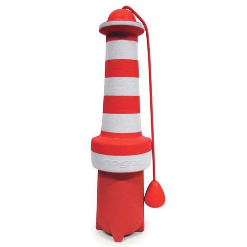 Faro gomma cane piscina - faro, rosso