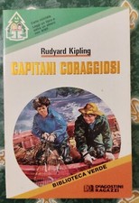 Capitani coraggiosi - Rudyard Kipling - Biblioteca Verde De Agostini 1990