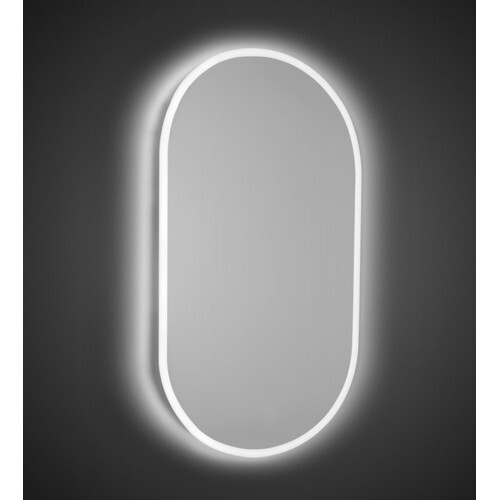 Specchio ovale retroilluminato - ovale,