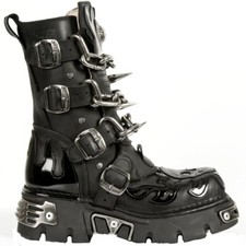 New Rock Unisex M.727-S1 Nera