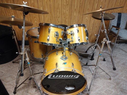 Batteria ludwig maple - ludwig, vintage