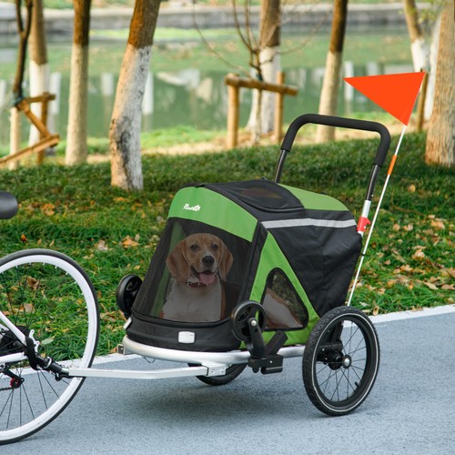 Pawhut rimorchio per cani in - per, 2