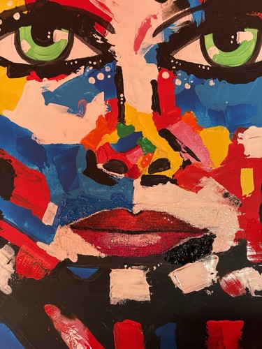 Quadro donna arte moderna - arte,