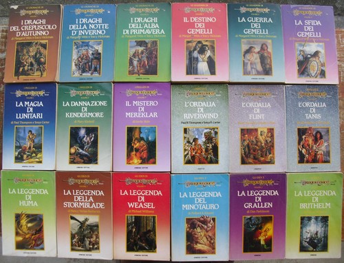 Lotto dragonlance libri - lotto,
