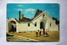 Cartolina puglia alberobello - puglia,