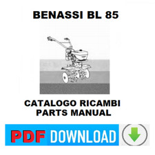 Benassi BL 85 Catalogo ricambi