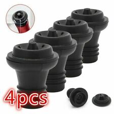 4 TAPPI PER POMPA SOTTO VUOTO BOTTIGLIE VINO spumante (TIPO VACUVIN VACU VIN)