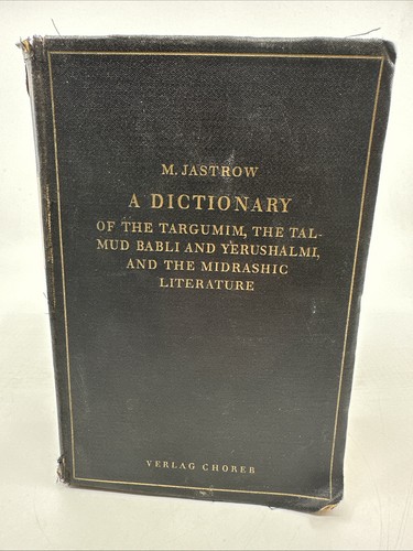 Dizionario jastrow targumim - dizionario,