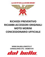 Ricambi e Accessori originali