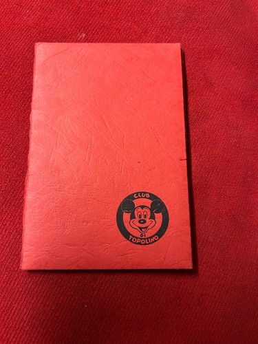 Club topolino folder rosso - topolino,