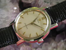 Omega 520 Seamaster orologio da polso vintage in acciaio inox carica manuale, anni '50 ca