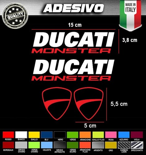Adesivi stickers ducati - stickers,