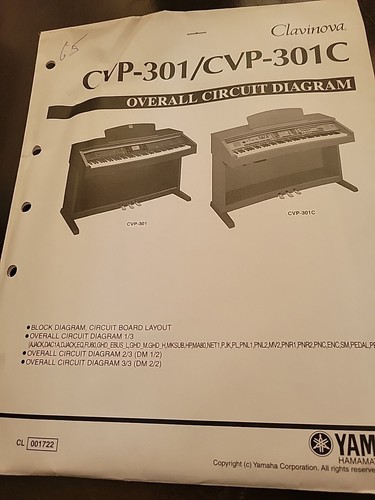 Yamaha clavinova cvp 301 - yamaha, /