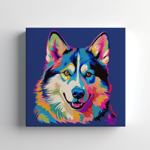 Quadro colorato siberiano