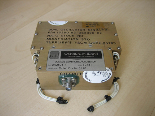 Watkins johnson wj2826 - watkins,