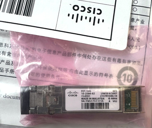 Lotto 22x cisco fet 10g - cisco, fet-10g
