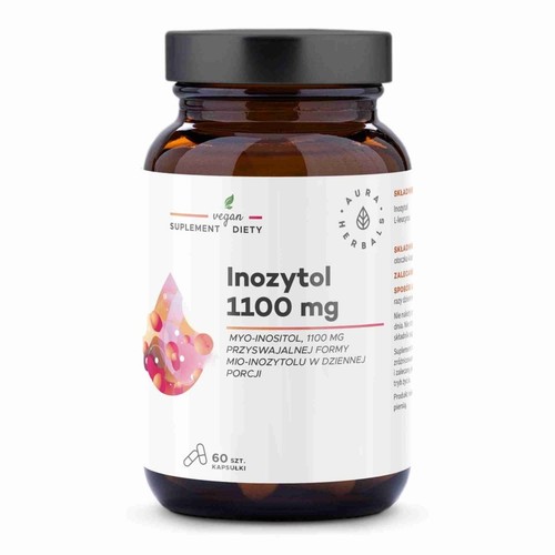 Aura herbals inositolo 1100 - inositolo, mg