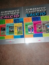 ALMANACCO ILLUSTRATO DEL CALCIO - 1971 72 73 74 75 76 - La Gazzetta dello Sport 