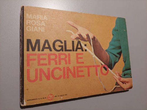 Giani maria rosa maglia ferri - giani, maglia: