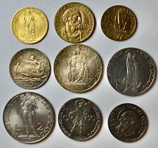 VATICANO - ROMA - PIO XII 1939-1958 - SERIE COMPLETA 1941 CON 100 LIRE oro FDC