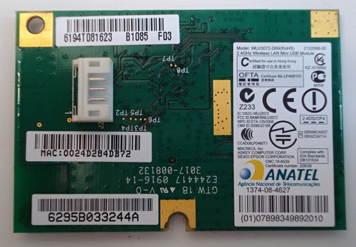 Wireless modulo wifi - wifi, mini