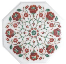 12 " Marmo Centro Cena Table