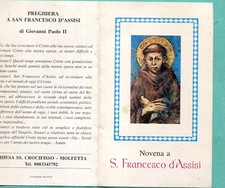 Novena a S. Francesco d'Assisi-CHIESA SS. CROCIFISSO-MOLFETTA
