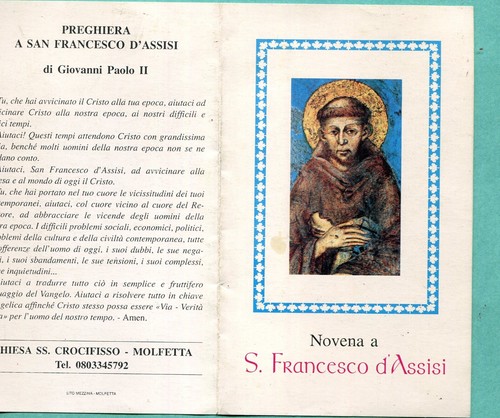 Novena francesco - s.,