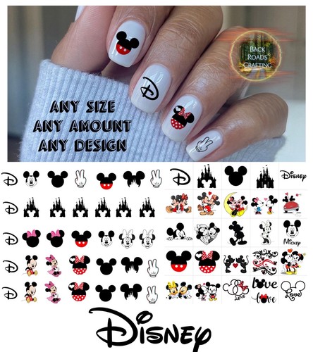 Decalcomanie unghie disney - decalcomanie,