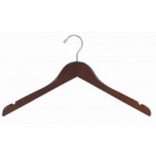 Appendiabiti Only Hangers 17" in noce (confezione da 50)