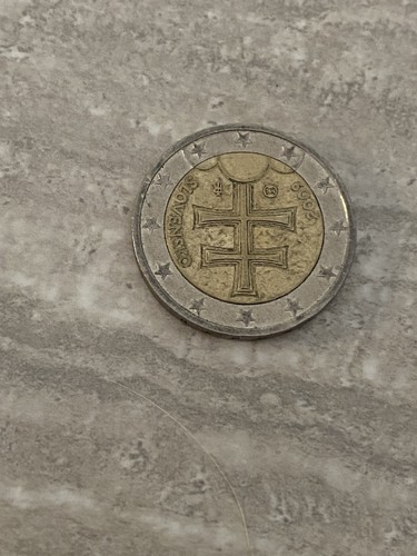 Moneta due euro rara - euro,