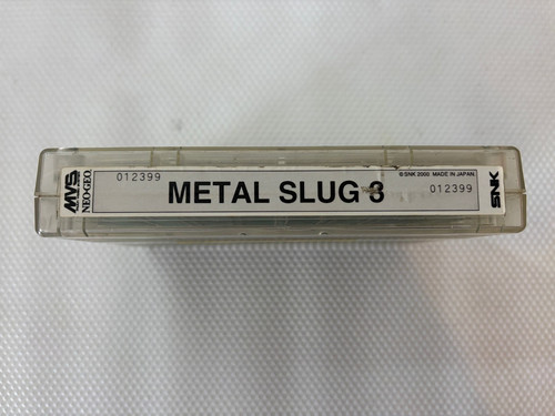 Snk neo geo metal slug - metal,
