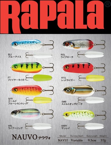 Rapala nauvo ondulante metallo - nauvo,