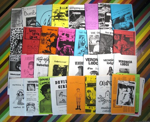 Musica punk riot grrrl zine - zine,
