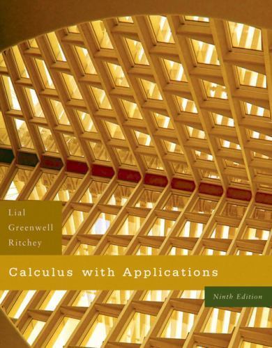 Calculus with applications - calculus,