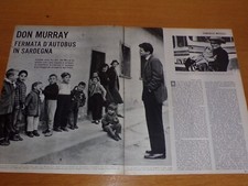 DON MURRAY ANNO 1959 clipping articolo SIMAXIS SARDEGNA