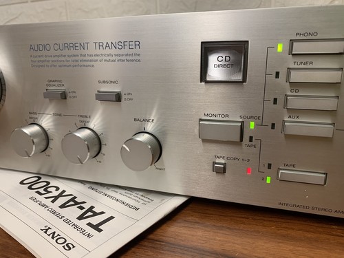 Sony ax500 amplificatore - sony, ta-ax500
