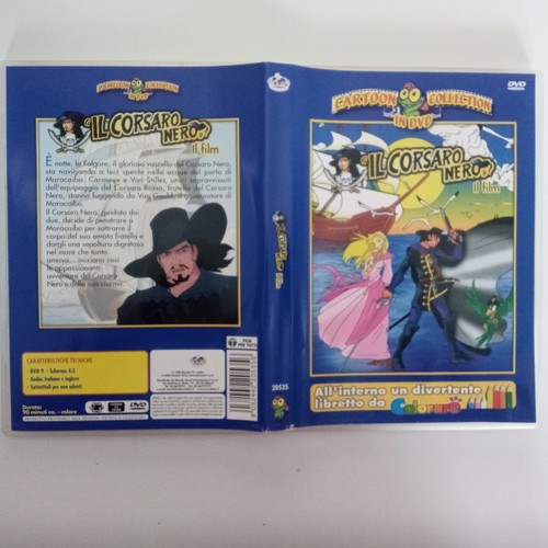 Corsaro nero film dvd - nero,