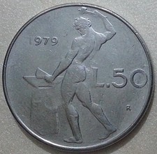 VARIETA' ERRORE DI CONIO  - 50