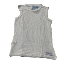 Maglia Intima Rete Senza Manica Ciclismo Cycling Underwear Bianco Taglia S